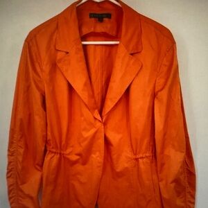 Worthington Bright Orange Women's Lightweight Blazer